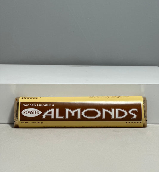 1.5 oz Milk Chocolate with Roasted Almonds Bars